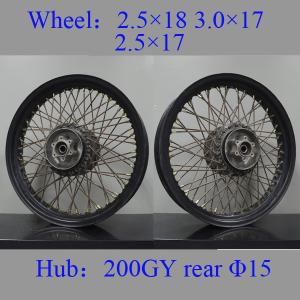 China Polished Finish Motorcycle Spoke Rims 304 Stainless Steel Durable High Strength factory