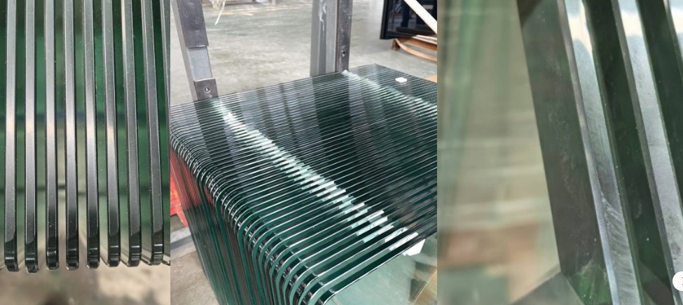 15mm Ultra Clear Toughened Glass Dining Table Top , Rectangle Tempered Glass Coffee Table Top For Living Room Easy Cleaning