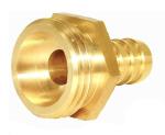 1/2" Barb X 3/4" Male Garden Hose Quick Connect , OEM Brass Hose Fittings