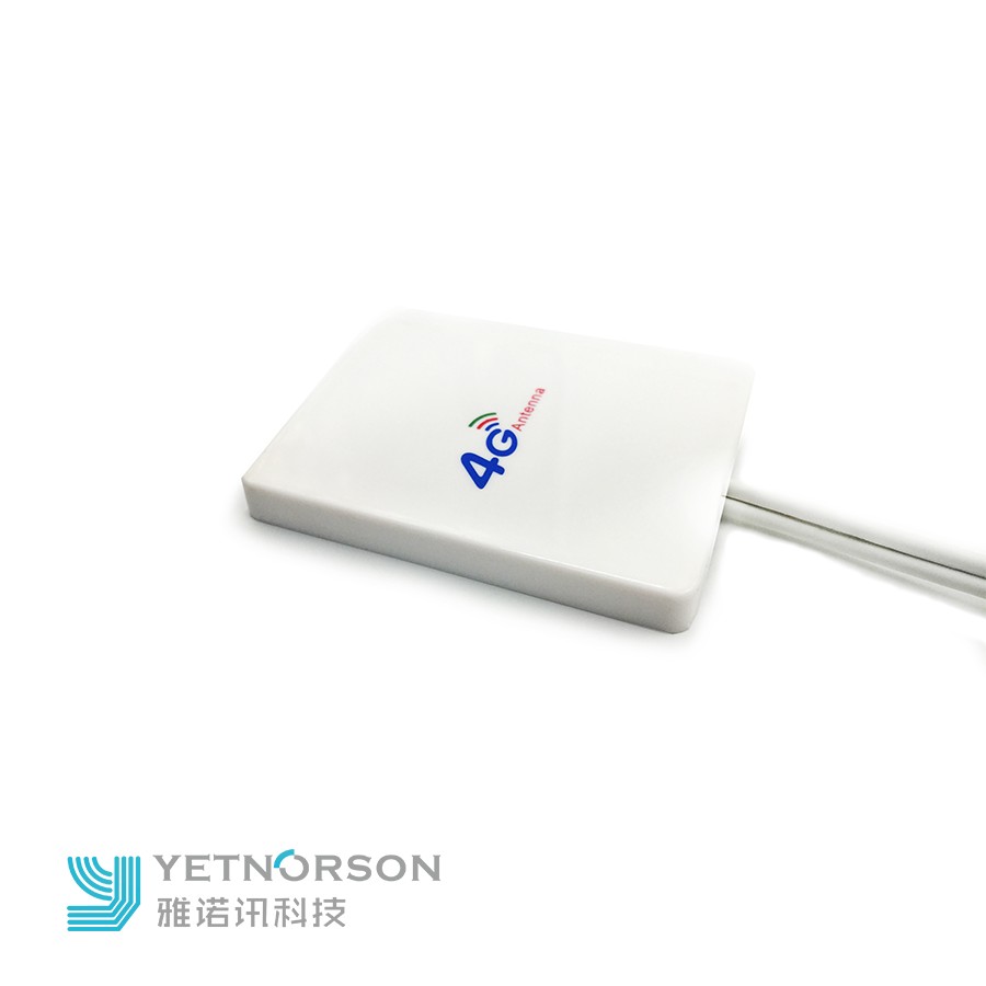 Customized Cable Length 4G LTE External Panel Antenna with Magnetic Base and 6dBi Gain
