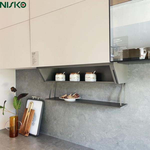 China Hanging Spice Rack Wall Bottle Shelf Seasoning Bottle Storage for Kitchen factory