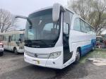 Used Luxury Buses 12meters 33 Seats Sealing Window Yuchai Engine Second Hand