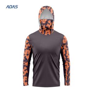 China Sweatproof Fishing Performance Hoodie Pullovers Clothing Shirts Custom Logo on sale