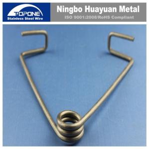 China Customized Stainless Steel Wire Forming Stainless Steel Spring Clips For JIS factory