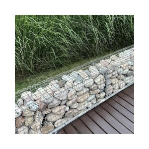 China 2.0mm-4.0mm Wire Gauge Hot Dip Galvanized Welded Metal Gabion Cage in 100x50x50 cm Size factory