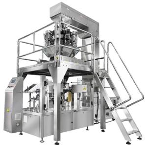 China WG250 Electric Automatic Doypack Premade Pouch Packing Machine For Snack Packaging factory
