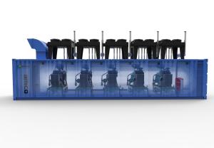 China AC480V AGC 200 Industrial Gas Generator Prime Rated 800 Kw Natural Gas factory