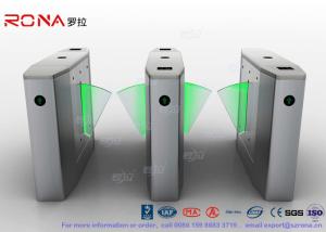 China Stainless Steel Heavy Duty Flap Barrier Gate Automatic Turnstiles For Public Facility factory