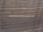Brown Wooden Veins Marble Semi-Slab(Vein Cut)