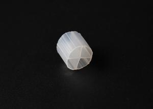 China PE01 Mbbr Filter Media White Color Surface Area 800m2/M3 factory