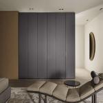 Bedroom Wooden Closet Wardrobe Environmental Friendly Material