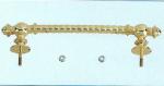 Metal Handles Coffin Ornaments For Coffin Bearing / Funeral Products