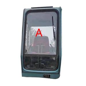 China 725mm Wide HITACHI Excavator Glass Tempered Front Up Position A factory