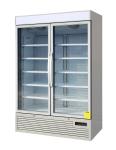Commercial Reach In Freezer Double Glass Door With Secop Compressor for Ice
