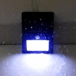 16 LED Waterproof Solar Human Sensor Outdoor Garden Wall Light