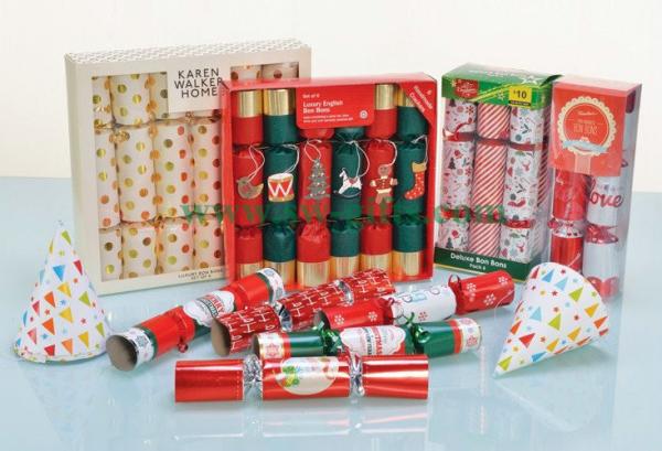 Wholesale Products Party Popper Bon Bons Decorated Christmas Cracker With Small