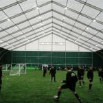 Hengnuo Curved Event Tent TFS Flame Restardant B1 Outdoor Tennis Court