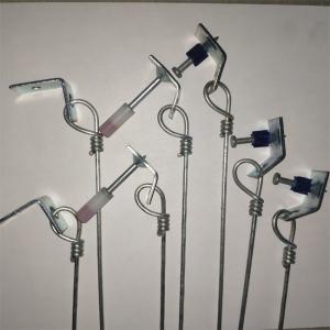 China Pre Tied Ceiling Wire LADD Pin 2&quot; To 12&quot; Drop Ceiling Cable Hangers factory