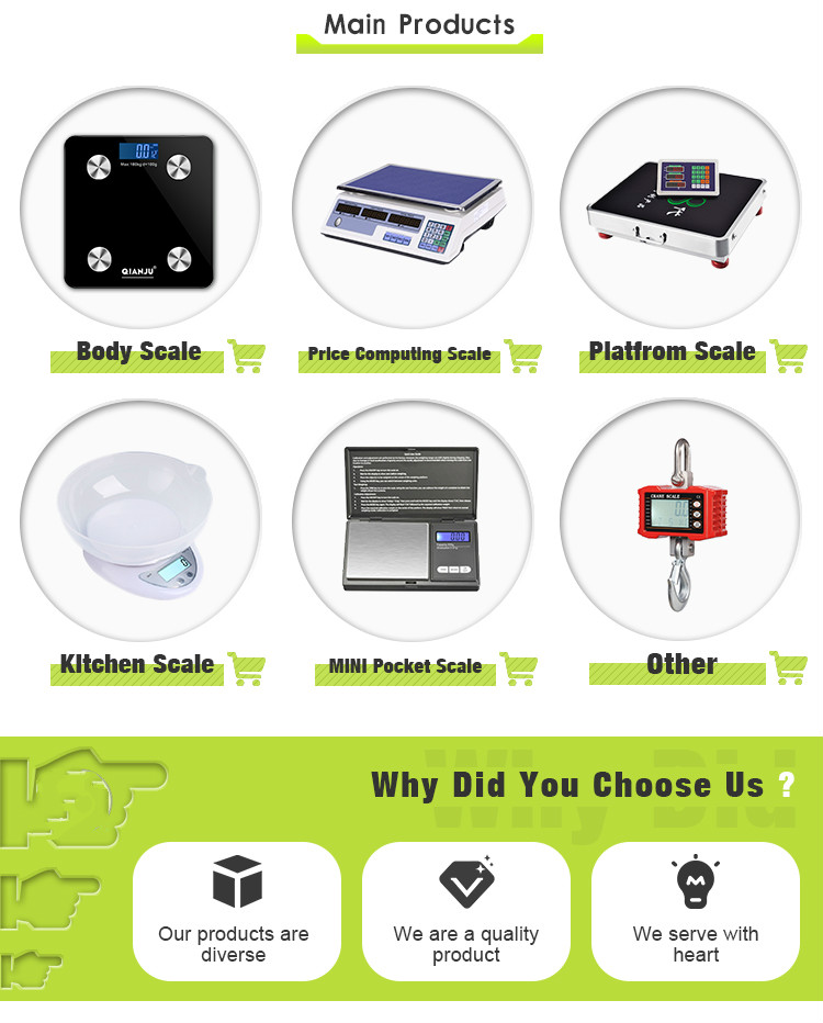 Factory Direct Weight Scale Digital 30kg, 40kg Scale Price Computing Scale