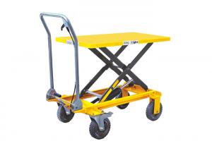 China Hydraulic Scissor Lift Table With Foot Pedal Easy Operation CE Certification on sale