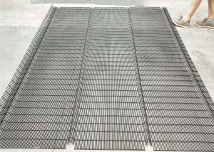 China 358 Prison Anti-Climb Anti-Cutted Security Fencing Panels factory