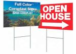 Recyclable 18 X 24 Corrugated Plastic Signs
