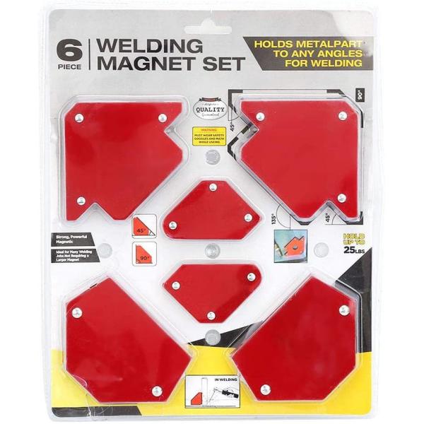 Strong Magnetic Welding Locator Electric Welding Auxiliary Magnetic Suction Right Angle Magnet Bevel Multi-angle Iron Locator