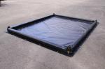Chemical Compatibility PVC Spill Containment Berm -40°F To 160°F Temperature