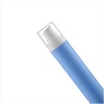 15ml 30ml 50ml Round Single wall cosmetic airless pump bottle in recyclable
