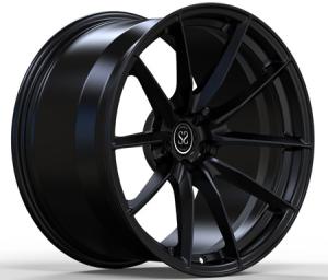 China Stain Black Audi Q5 Rs5 18x10.5 Custom Monoblock Wheels Aluminum Alloy Rims factory