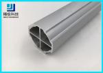 Cross Core Aluminium Alloy Pipe Strengthening Round Tubing Outer Diameter 28mm