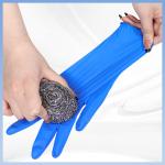 Navy Blue 7mil 8mil Nitrile Gloves Heavy Duty Hand Protection Gloves