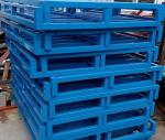 Corrugated Steel Recycable Metal Pallets Stain Proof Non Absorbent