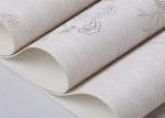 Embossed Rustic Floral and Butterfly Wallpaper Eco - friendly Vinyl Wall