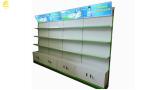 Durable Metallic Medicine Display Racks Wall Side 900x320x2000mm Size