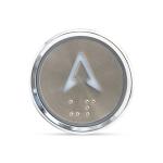 DC12V 35.6mm Push Elevator Touchless Button For Elevator With Cable