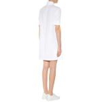 Latest Women Casual Clothing Dresses White Pure Dress Linen