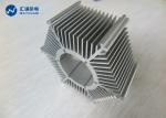 200W Audio Amplifier Extruded Aluminum Heat Sink Multiple Fin Design