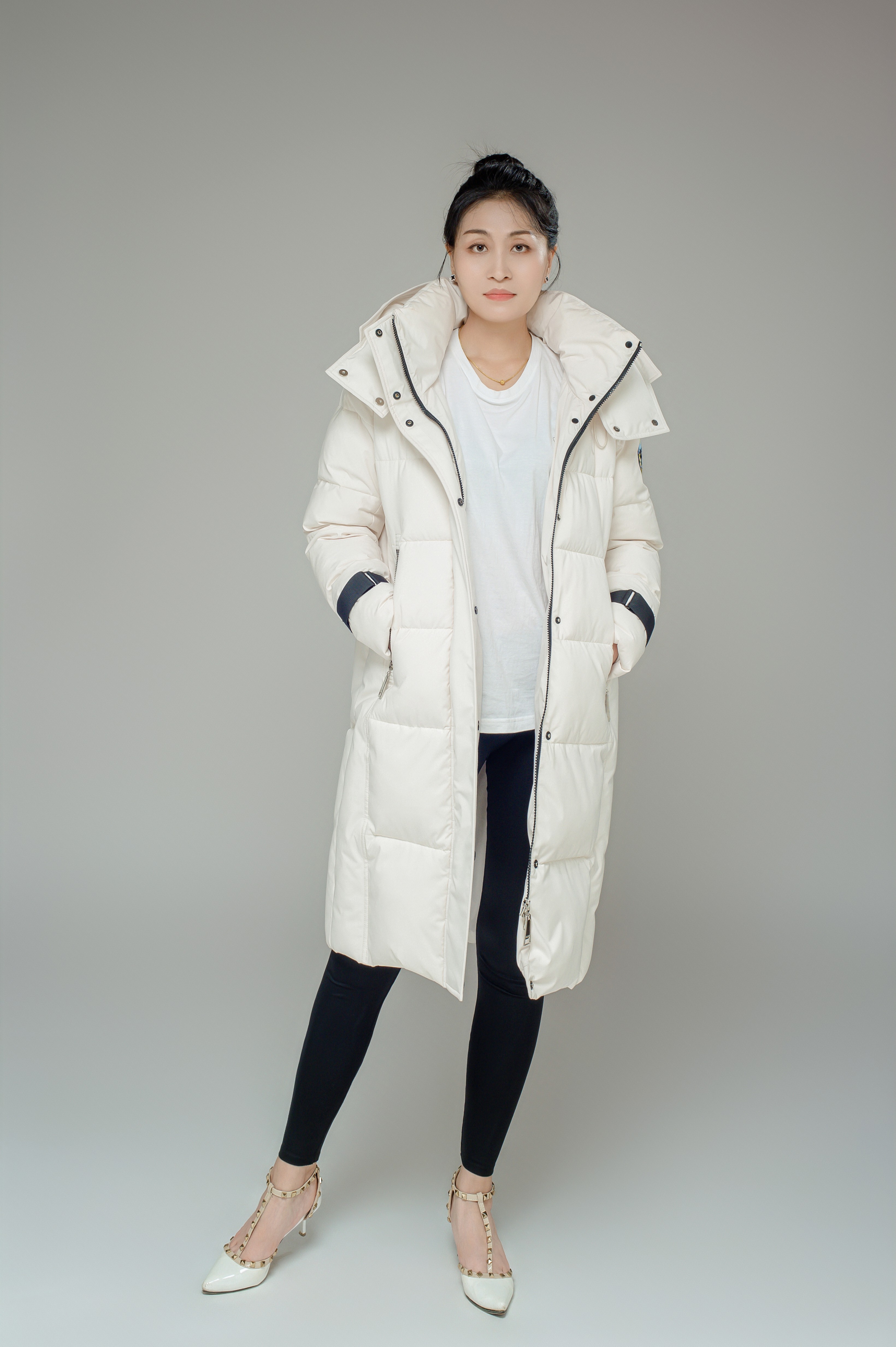 FODARLLOY Women's Hooded Warm Winter Thicken Fleece Lined SS Collection Coats