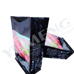 biodegradable flat bottom aluminum foil packaging dog food cat litter packaging