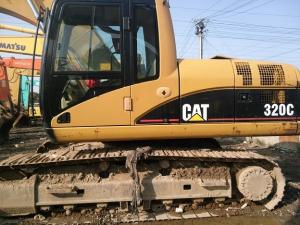 China USED CATERPILLAR 320C Tracked Excavator Made in Japan factory
