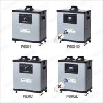 Single duct digital display soldering fume extractor with brushless motor Power