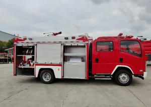 China 4x2 Drive Piston Primer Pump 2200L Water 500L Foam Water Tanker Fire Truck factory