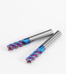 Tungsten Steel Milling Cutter 1mm - 20mm For Heat Treated Steel Processing