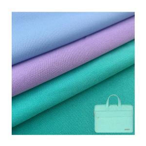 China Single Jersey Fabric 4 Way Stretch Moisture Wicking 75D For Laptop Bag factory