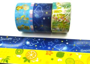 China 10m Gift Packing Cute Pattern Custom Foil Washi Tape factory