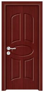China AB-GM8014 PVC MDF interior door factory