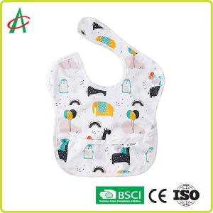 China 11.81&quot; Newborn Baby Bibs , ISO9001 Waterproof Bibs For Babies factory