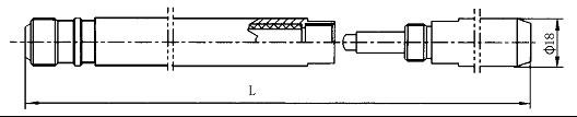 Semi-conduction Spark Rod Φ12、Φ16、Φ18 Spark Tip High Performance Ignition System