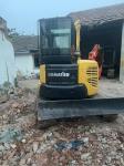 original engine used komatsu oc55/goos condition second hand mini komatsu pc55